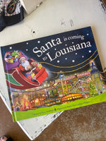 Santa is Coming To Louisiana Children's Book